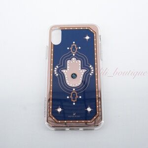 NIB Swarovski 5499270 Tarot Hand Smartphone Case Cover iPhone X/XS Pink Blue $65